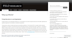 Desktop Screenshot of feloresearch.info